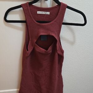 Abercrombie & Fitch Women's Scuba Cutout Dress